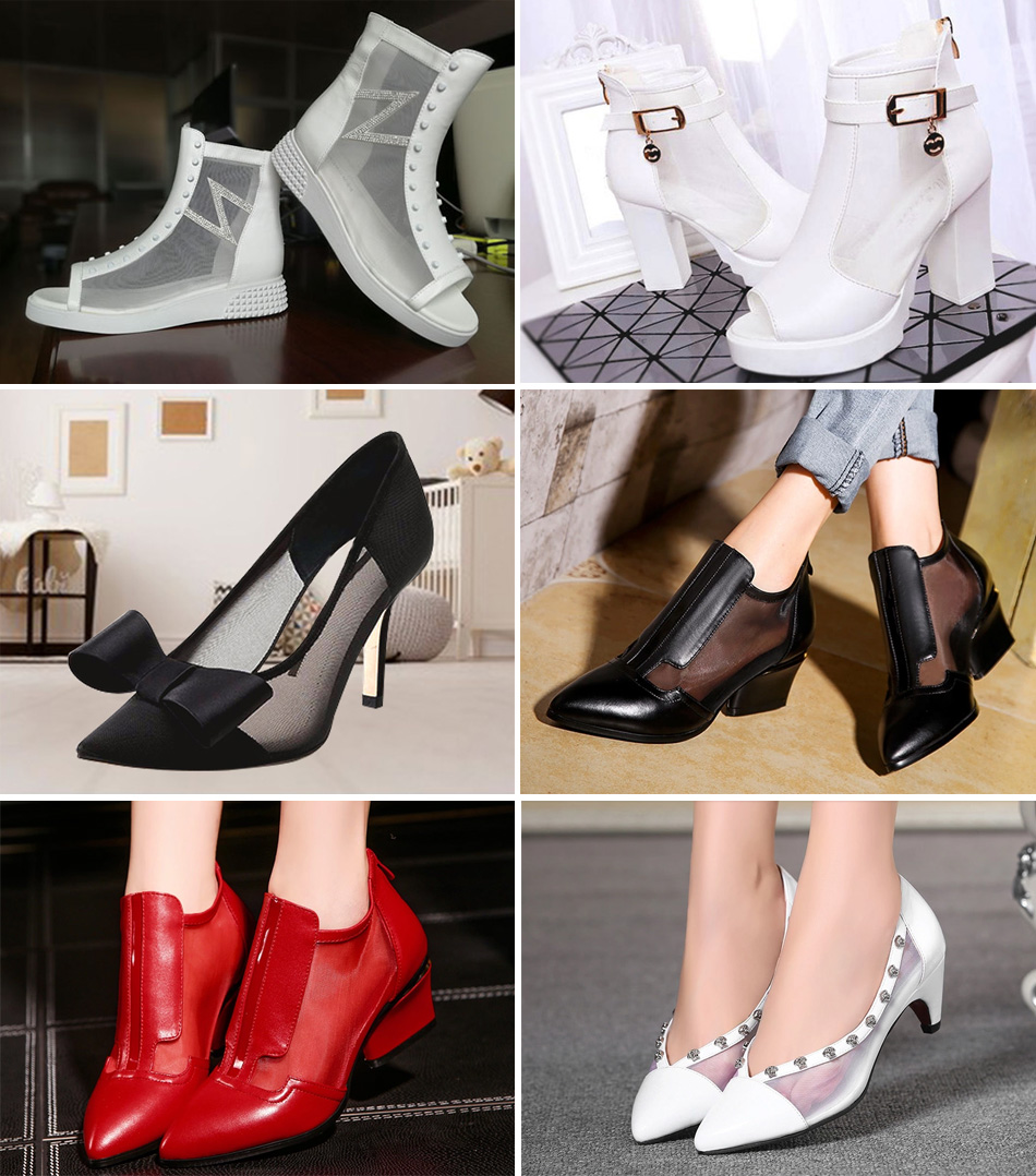 尼龍絲網(wǎng)女士鞋